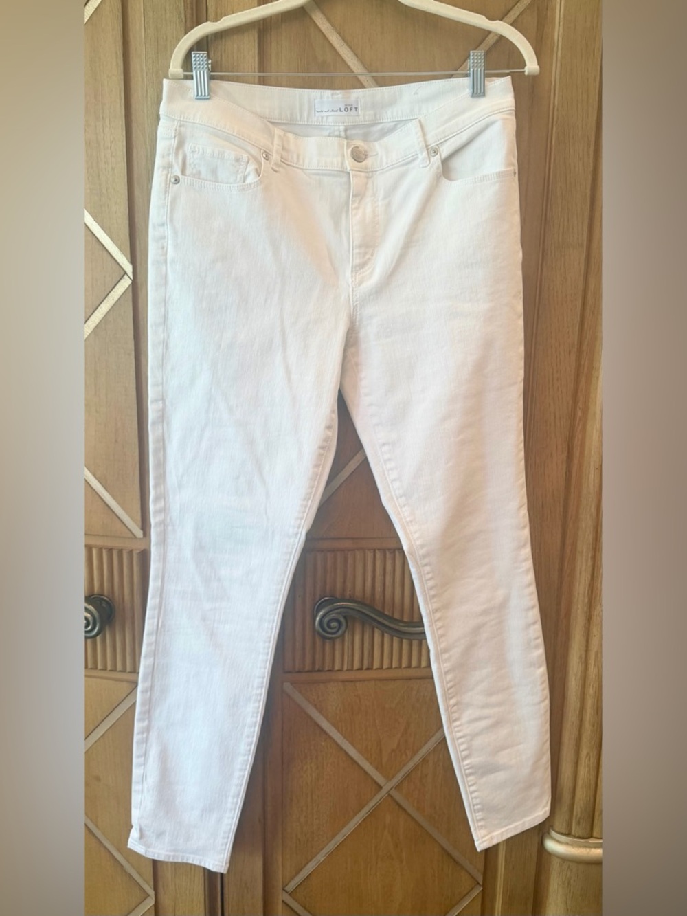 LOFT White Women's Modern Skinny Jeans - Clean Stretch Denim